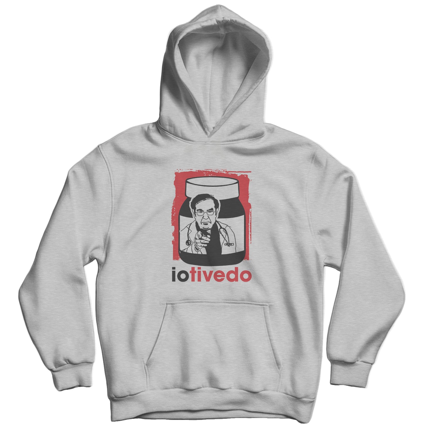 CUC Felpa cappuccio Dr Nozzy - Divertente IO TI VEDO dottor nowzaradan - #chooseurcolor