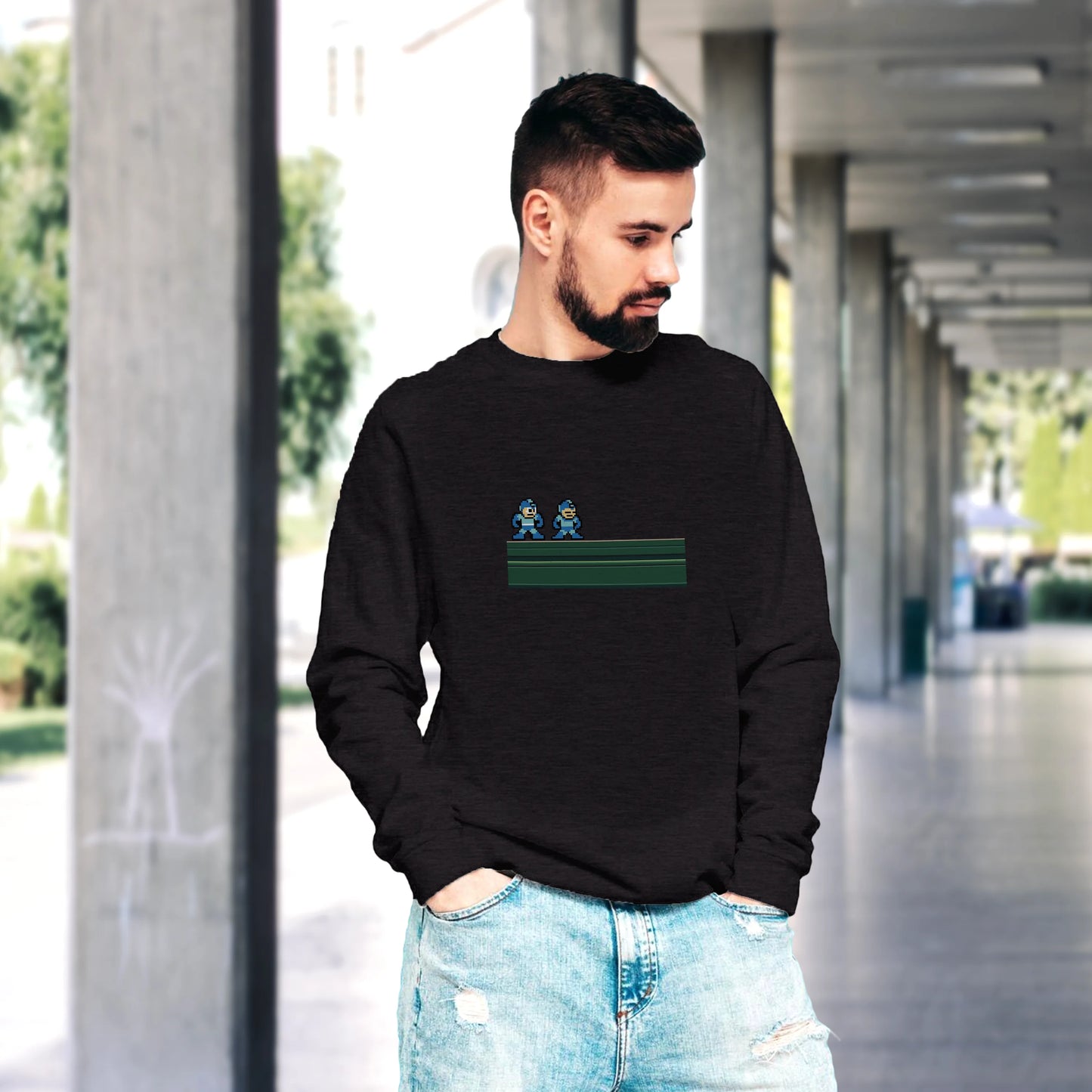 CUC GIROCOLLO MEGAMAN ROCKMAN -  Unisex - RETRO GAME #chooseurcolor