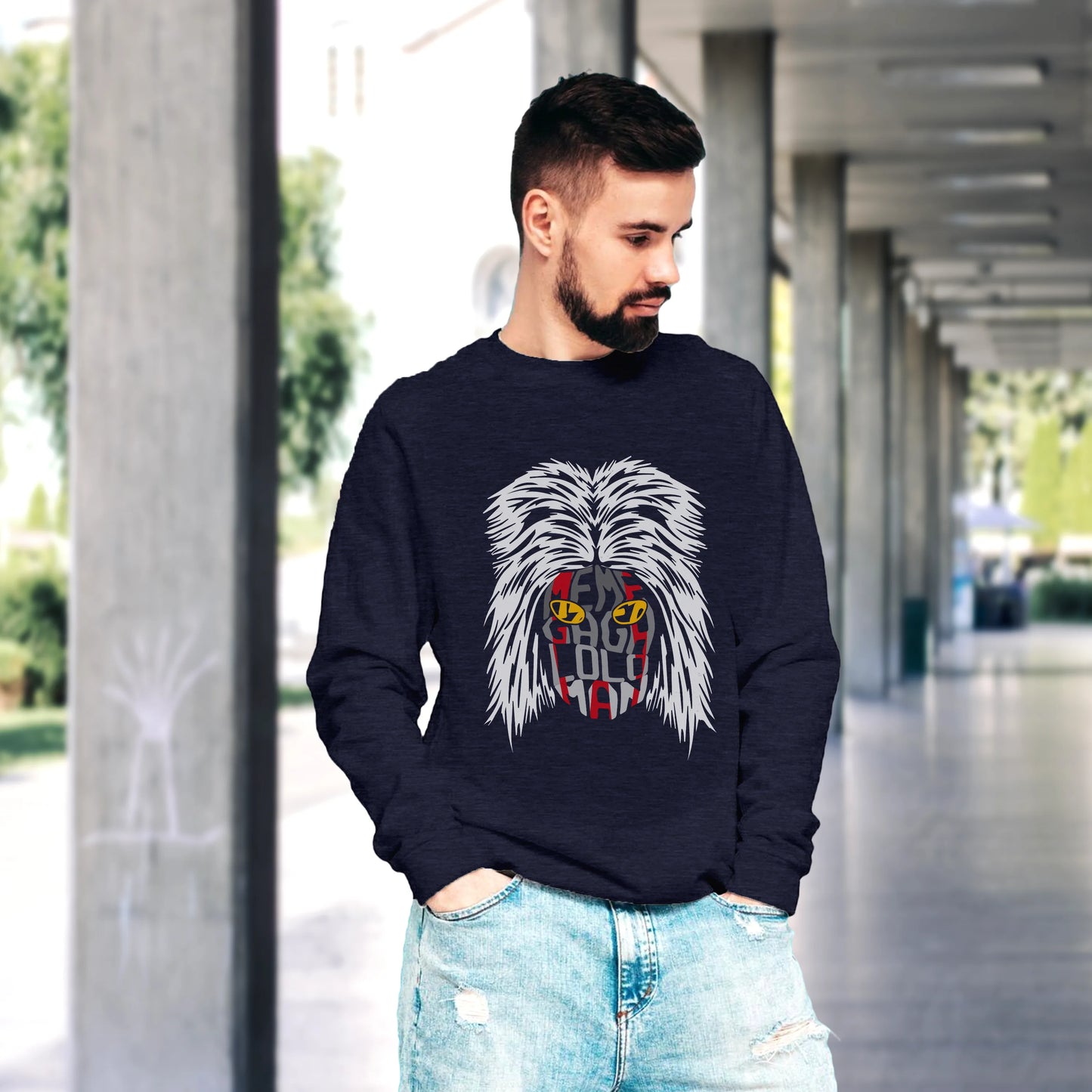 CUC GIROCOLLO MEGALOMAN SIGLA -  Unisex - Anni 80 -  #chooseurcolor