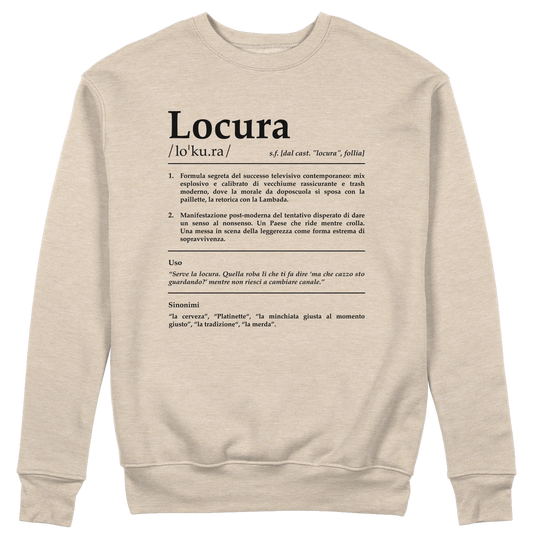 CUC GIROCOLLO LOCURA Definizione -  Unisex - SERIE TV Divertente -  #chooseurcolor