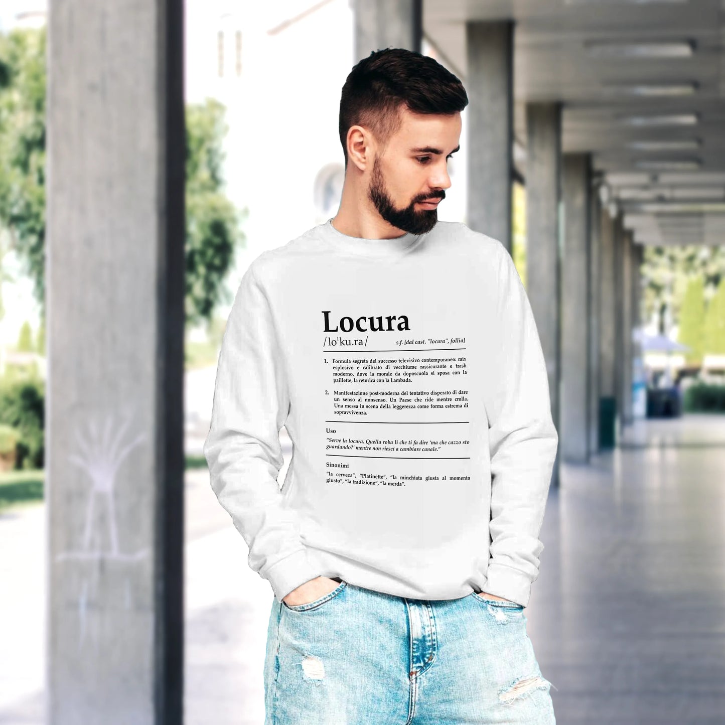 CUC GIROCOLLO LOCURA Definizione - Unisex - SERIE TV Divertente - #chooseurcolor