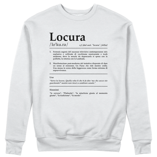 CUC GIROCOLLO LOCURA Definizione -  Unisex - SERIE TV Divertente -  #chooseurcolor