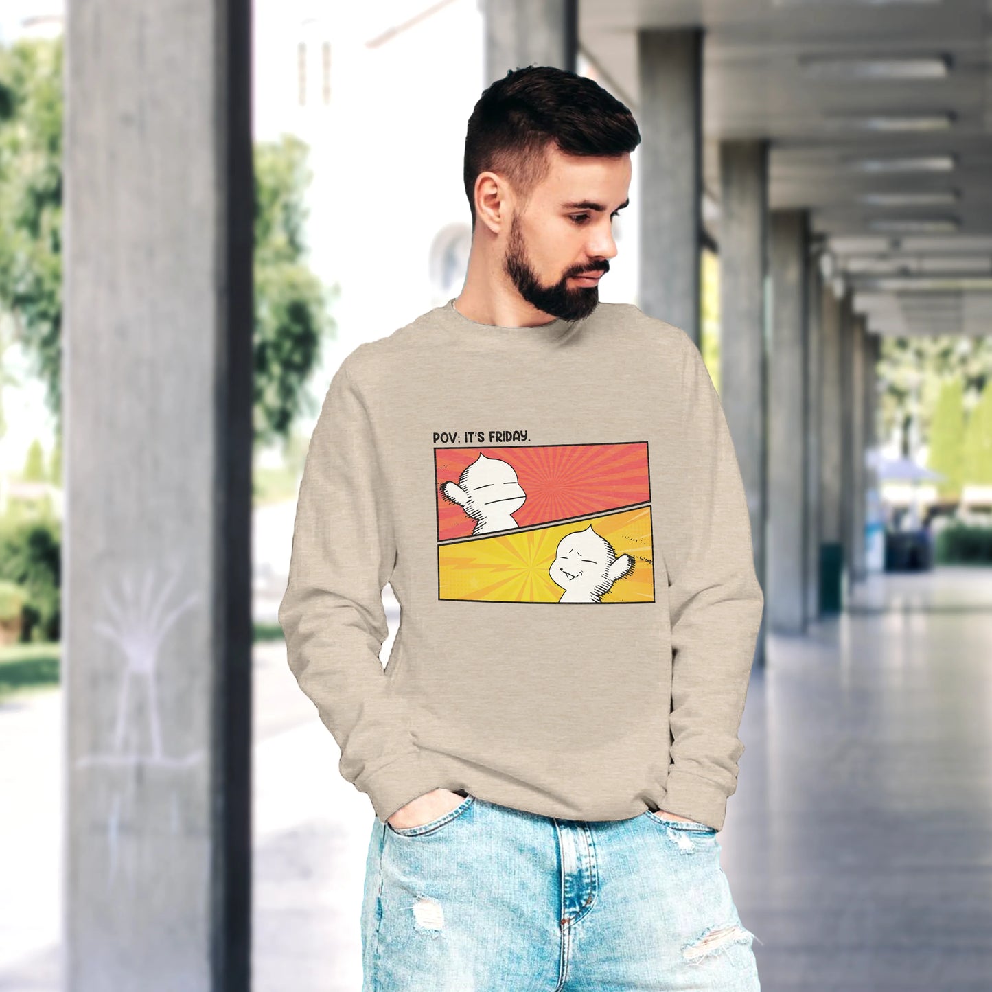 CUC GIROCOLLO PUCK FRIDAY -  Unisex - ANIME MANGA - Berserk - Meme - Divertente -  #chooseurcolor