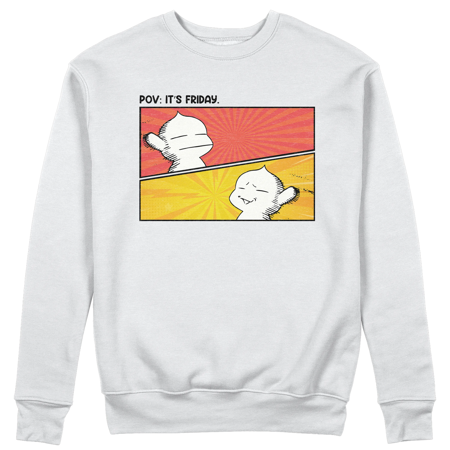 CUC GIROCOLLO PUCK FRIDAY -  Unisex - ANIME MANGA - Berserk - Meme - Divertente -  #chooseurcolor