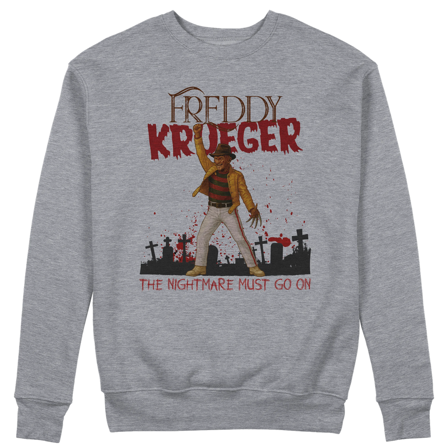 CUC GIROCOLLO Freddy Krueger Mercury -  Unisex - FILM MUSICA - QUEEN -  #chooseurcolor