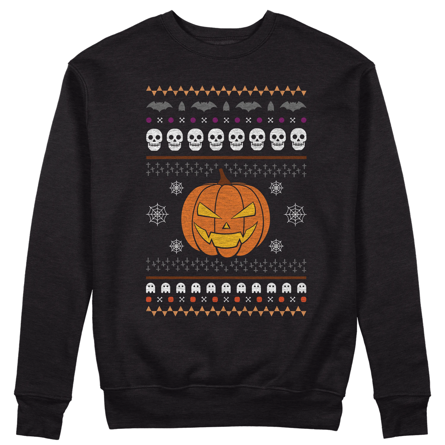 CUC GIROCOLLO Ugly Halloween Sweater -  Unisex - Divertente  - Spooky Season -  #chooseurcolor