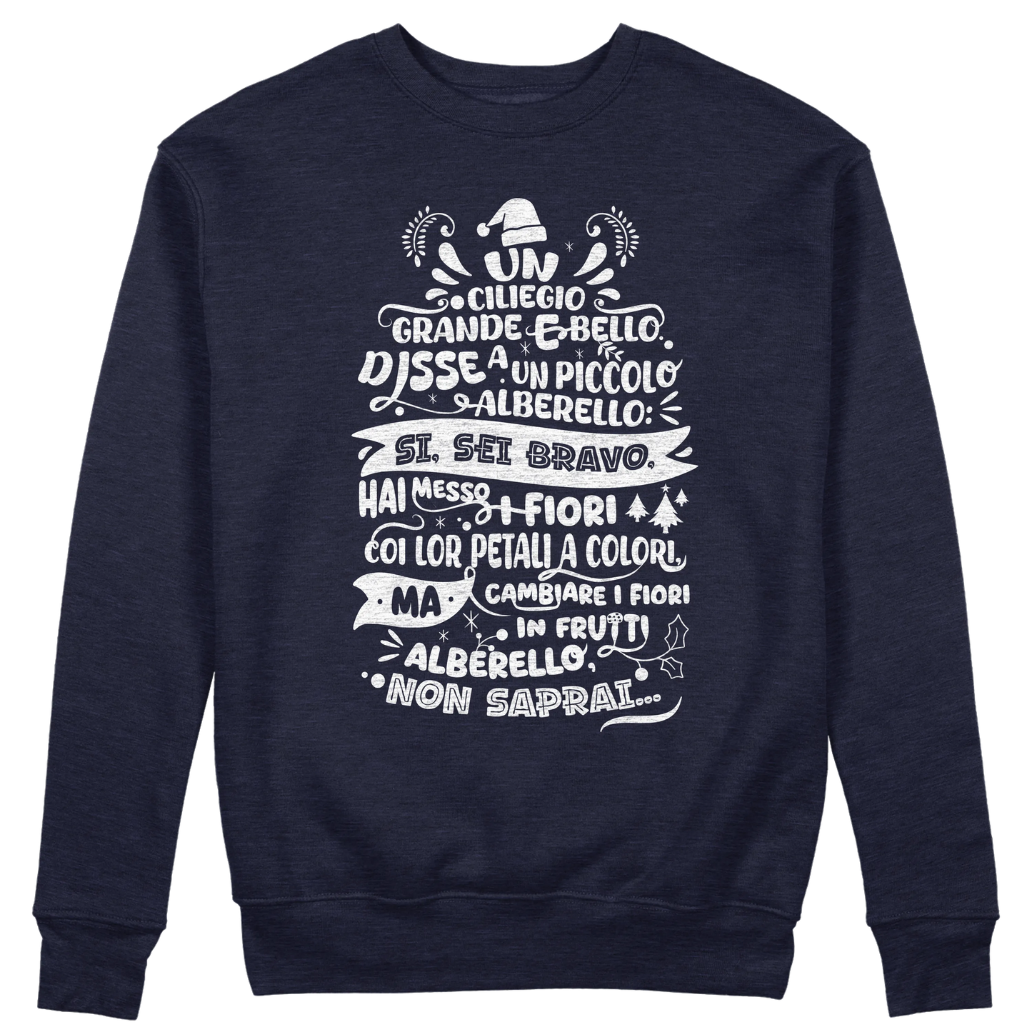 CUC GIROCOLLO Poesia Natalizia Mariangela -  Unisex - FILM Fantozzi - Cult -  #chooseurcolor