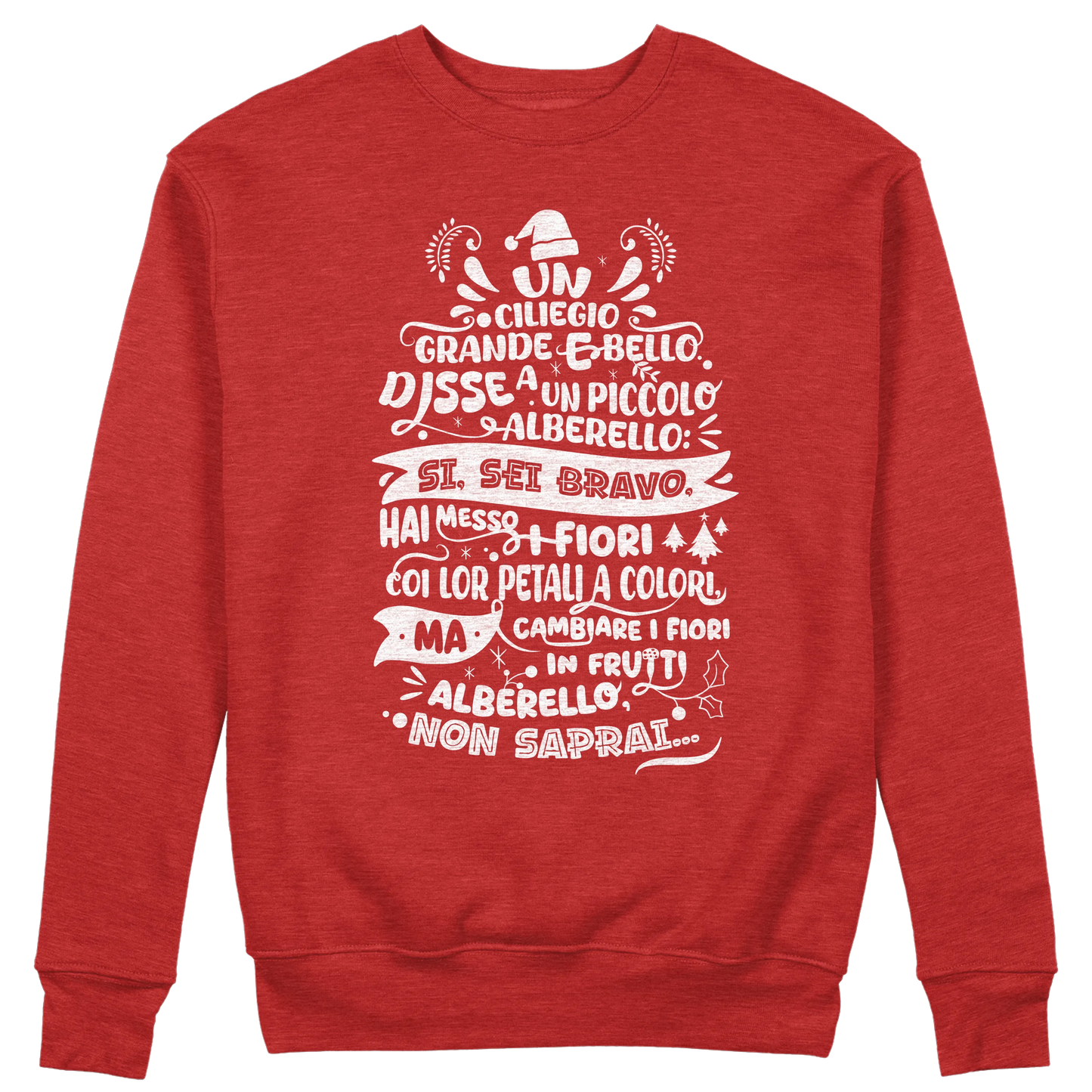 CUC GIROCOLLO Poesia Natalizia Mariangela -  Unisex - FILM Fantozzi - Cult -  #chooseurcolor