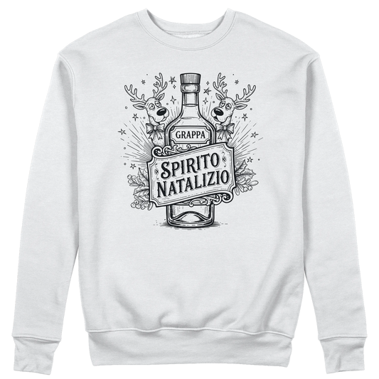 CUC GIROCOLLO Spirito Natalizio Grappa - Unisex - NATALE - Divertente - #chooseurcolor