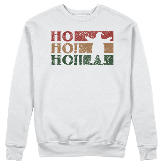 CUC GIROCOLLO HO HO HO - Unisex - NATALE - BABBO NATALE - Urban Style - #chooseurcolor
