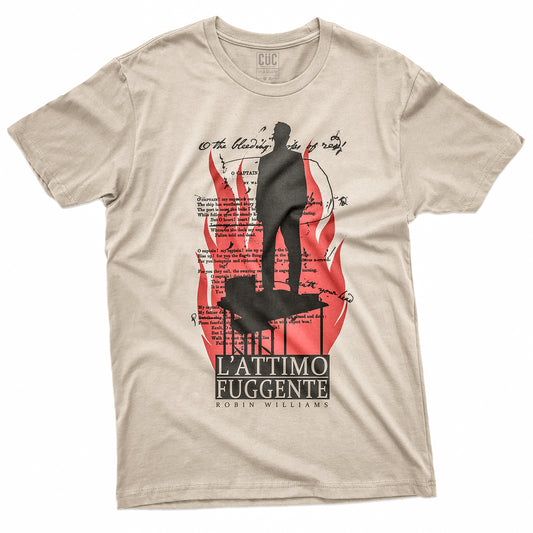 CUC T-Shirt O CAPITANO - L'attimo Fuggente - Cinema #chooseurcolor