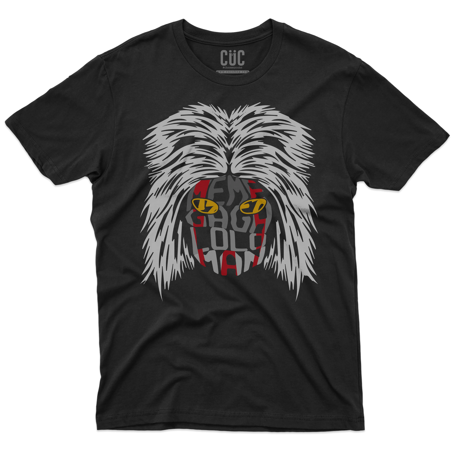 CUC T-SHIRT MEGALOMAN SIGLA - Anni 80 -  #chooseurcolor