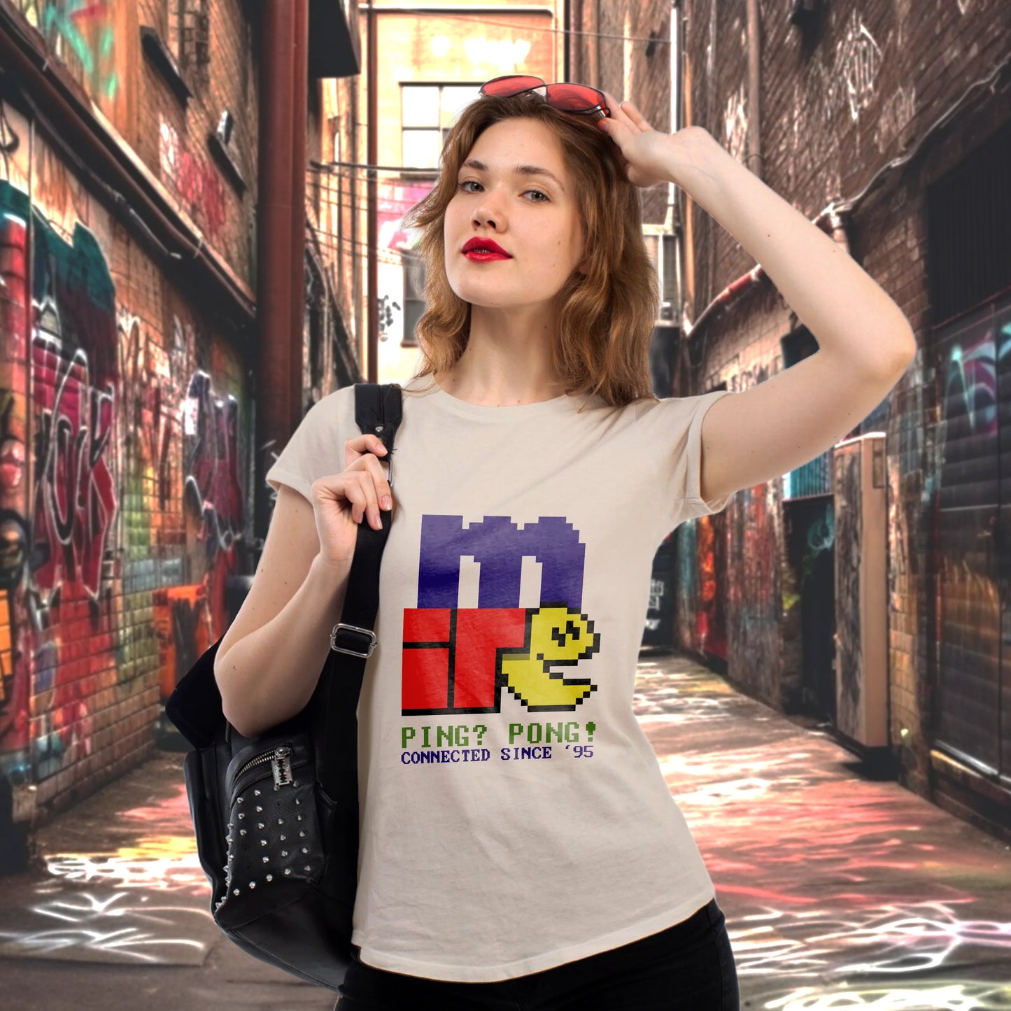 CUC T-SHIRT miRC - Connected since 95 - RETRO GAME - Nostalgia - Nerd -  #chooseurcolor