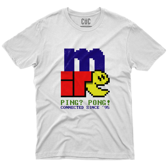 CUC T-SHIRT miRC - Connected since 95 - RETRO GAME - Nostalgia - Nerd -  #chooseurcolor