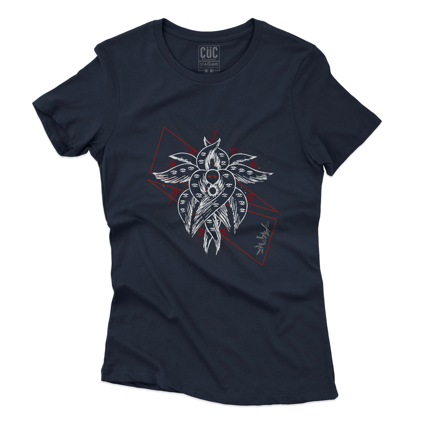 CUC T-SHIRT EVA SHITO SYMBOL - ANIME MANGA - NEON GEN -  #chooseurcolor