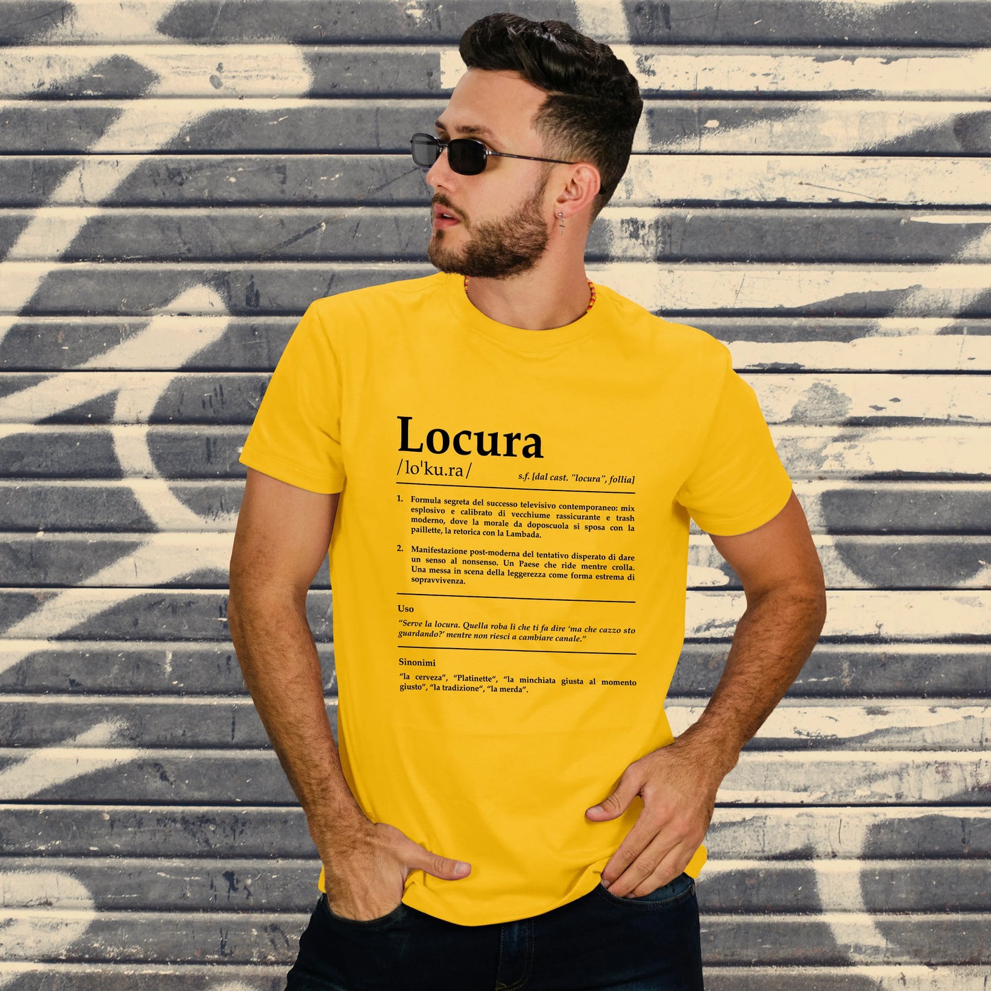 CUC T-SHIRT LOCURA Definizione - SERIE TV Divertente - #chooseurcolor