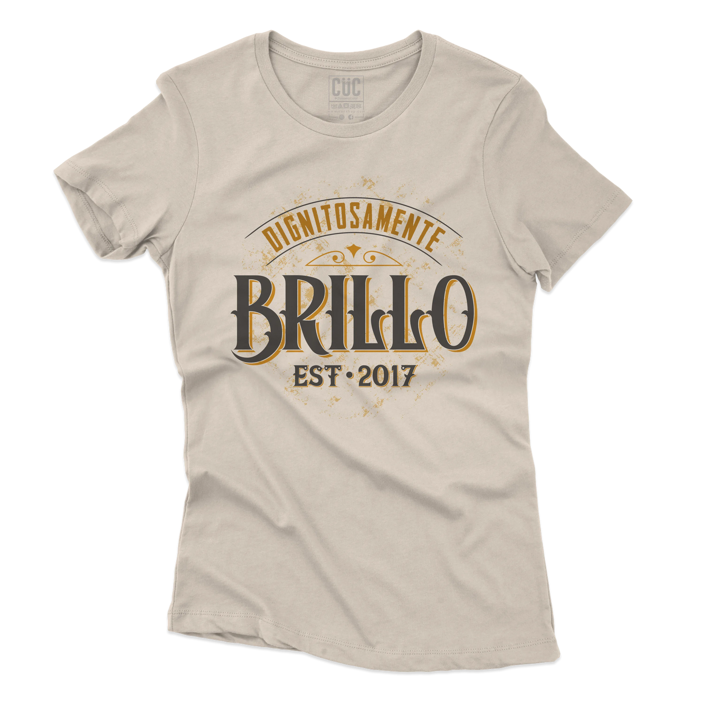 CUC T-SHIRT Dignitosamente Brillo - PERSONAGGI FAMOSI - Meme - #chooseurcolor