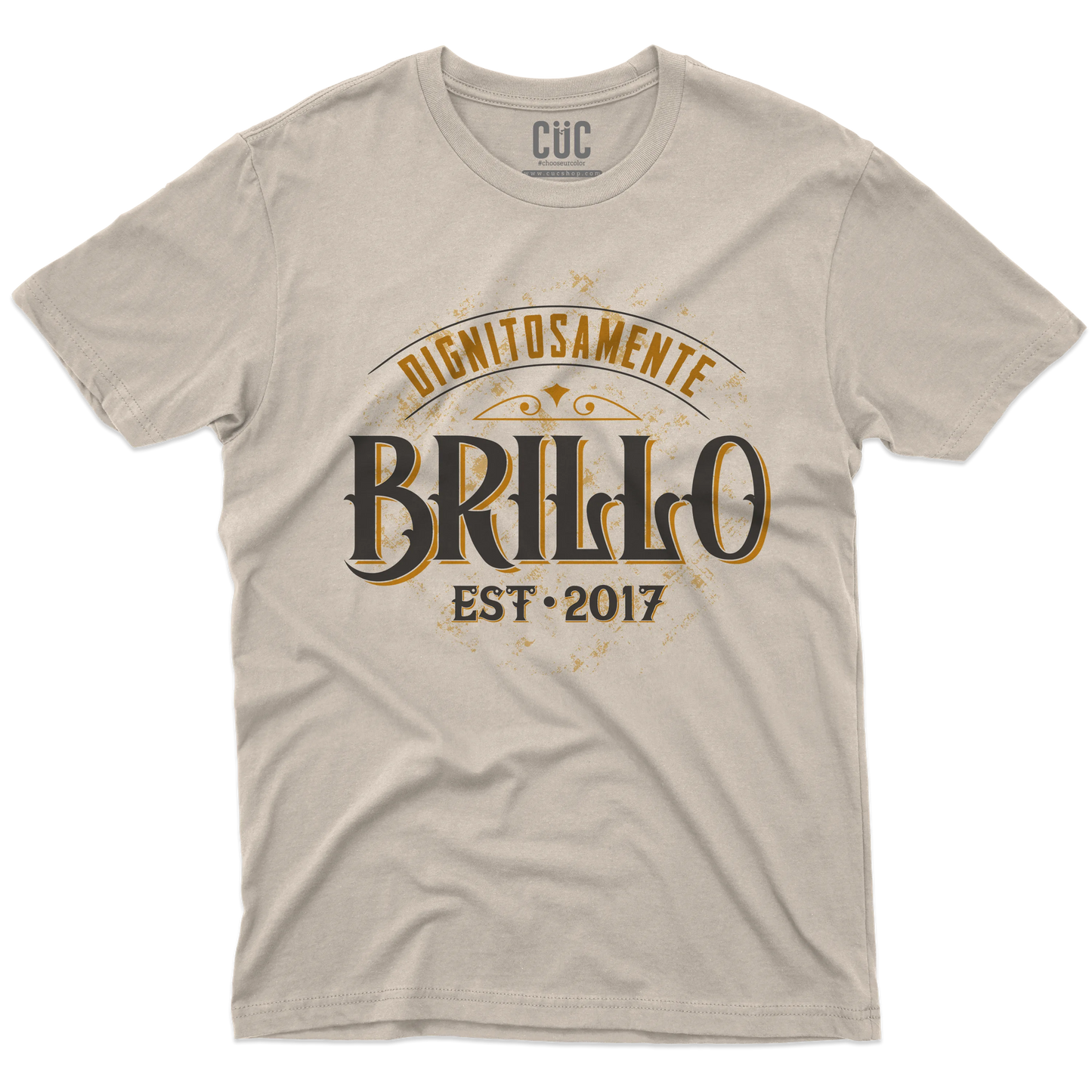 CUC T-SHIRT Dignitosamente Brillo - PERSONAGGI FAMOSI - Meme - #chooseurcolor