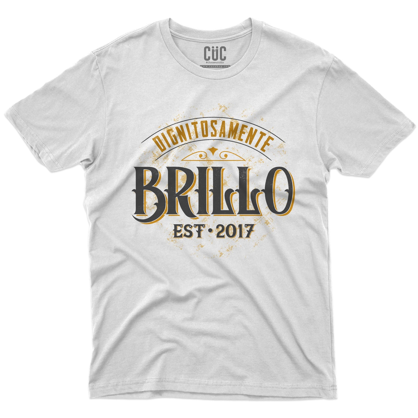 CUC T-SHIRT Dignitosamente Brillo - PERSONAGGI FAMOSI - Meme - #chooseurcolor