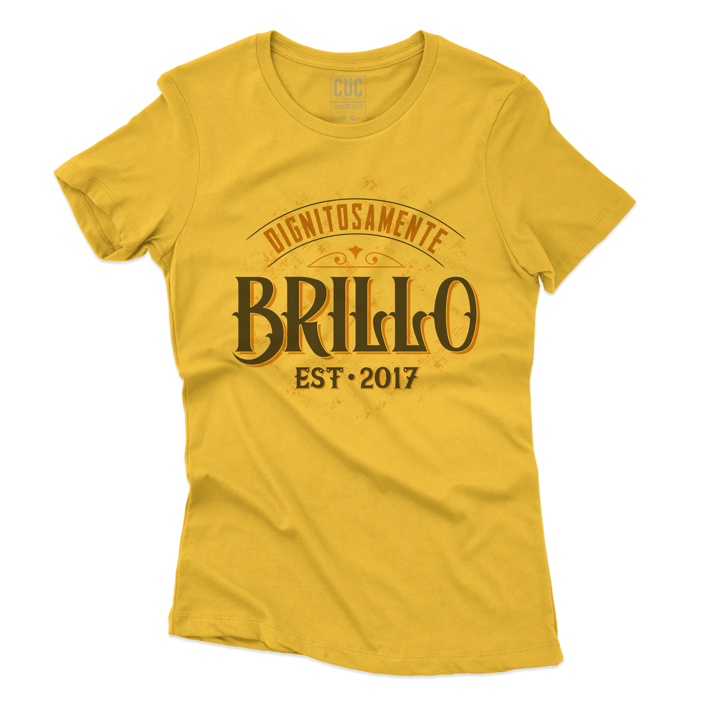 CUC T-SHIRT Dignitosamente Brillo - PERSONAGGI FAMOSI - Meme - #chooseurcolor