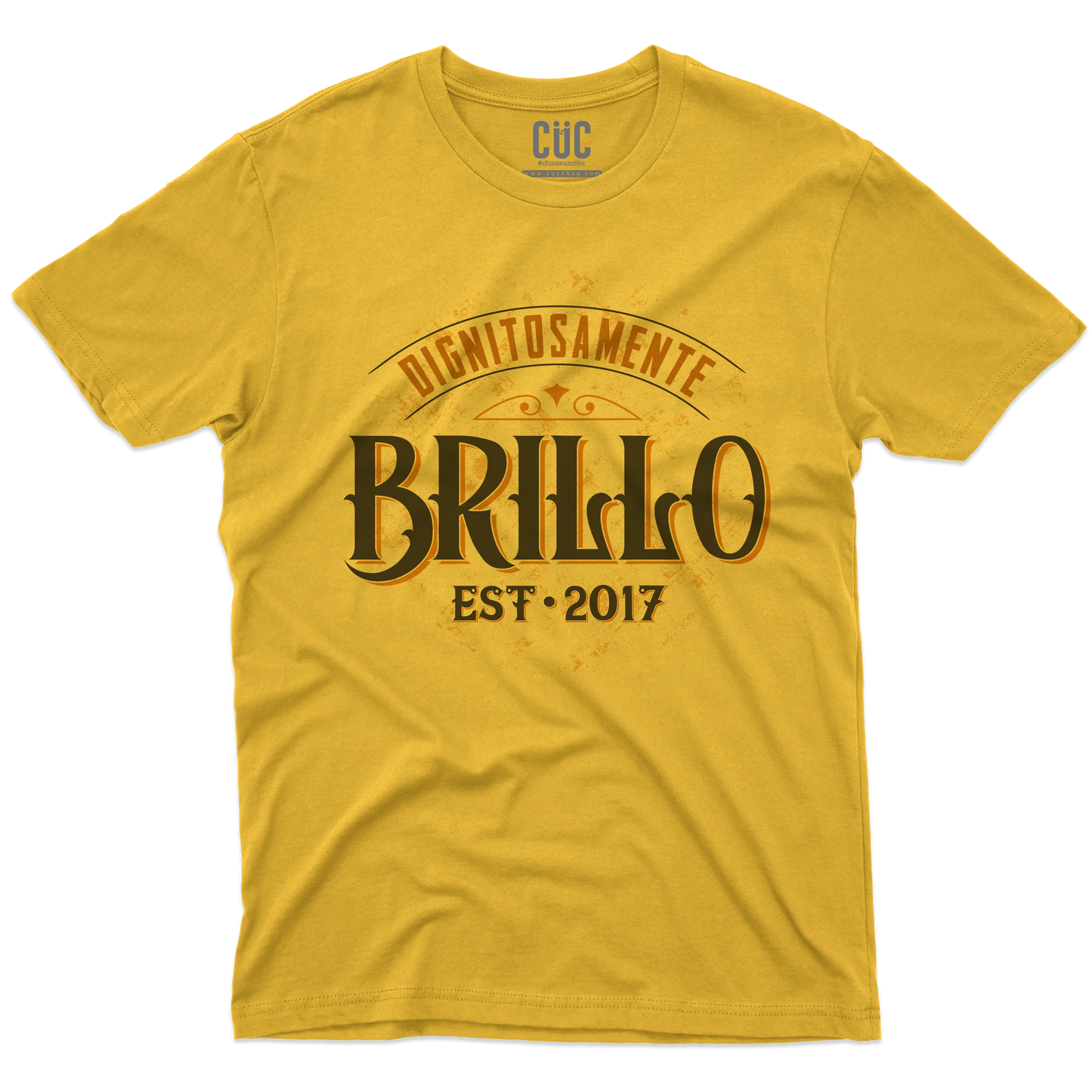 CUC T-SHIRT Dignitosamente Brillo - PERSONAGGI FAMOSI - Meme - #chooseurcolor