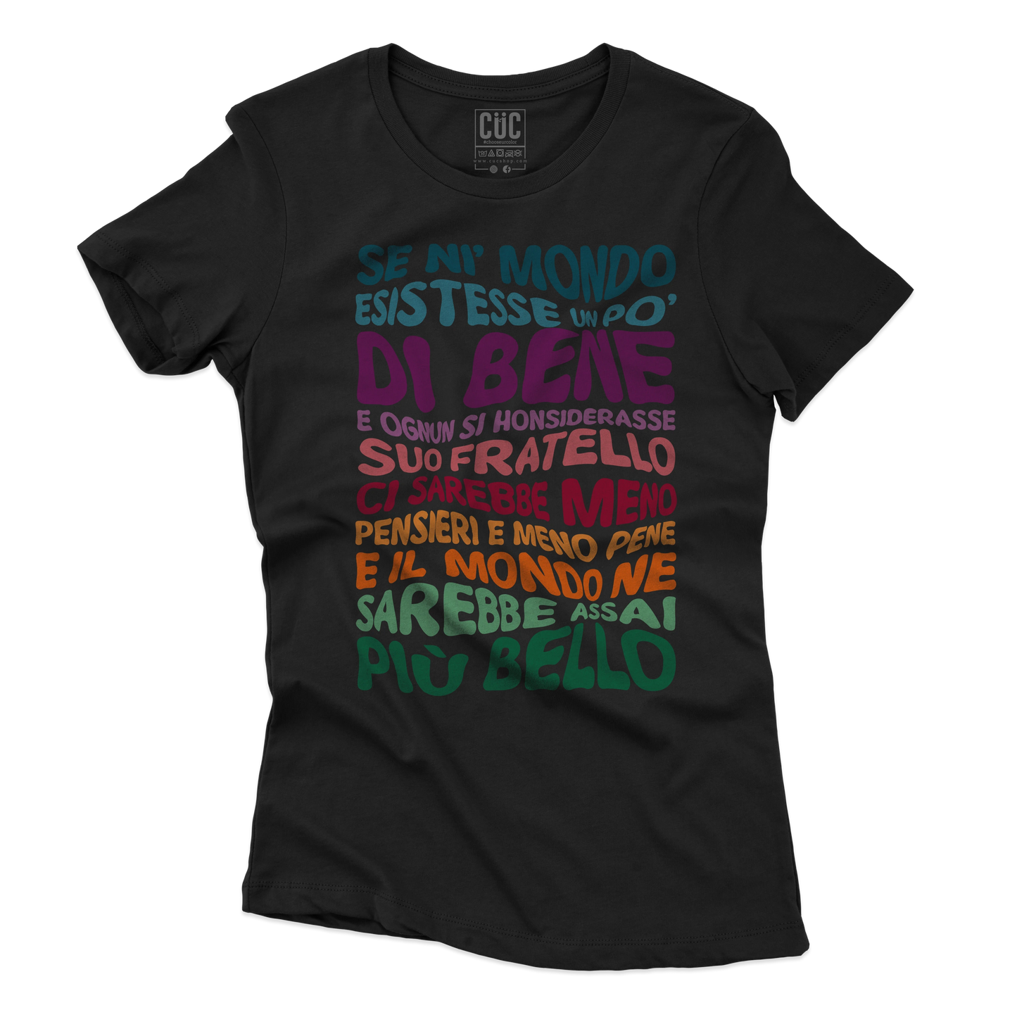 CUC T-SHIRT Poesia Patchani - PERSONAGGI FAMOSI - Meme - Mostro di Firenze -  #chooseurcolor