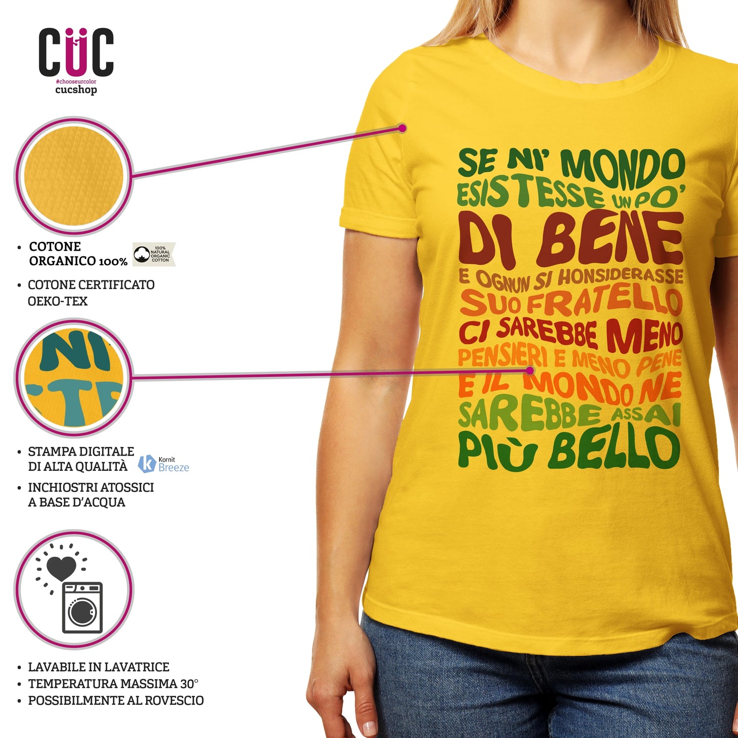 CUC T-SHIRT Poesia Patchani - PERSONAGGI FAMOSI - Meme - Mostro di Firenze -  #chooseurcolor