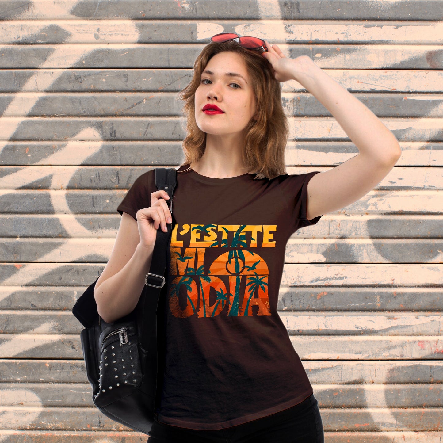 CUC T-SHIRT L’estate mi odia - divertente -  #chooseurcolor