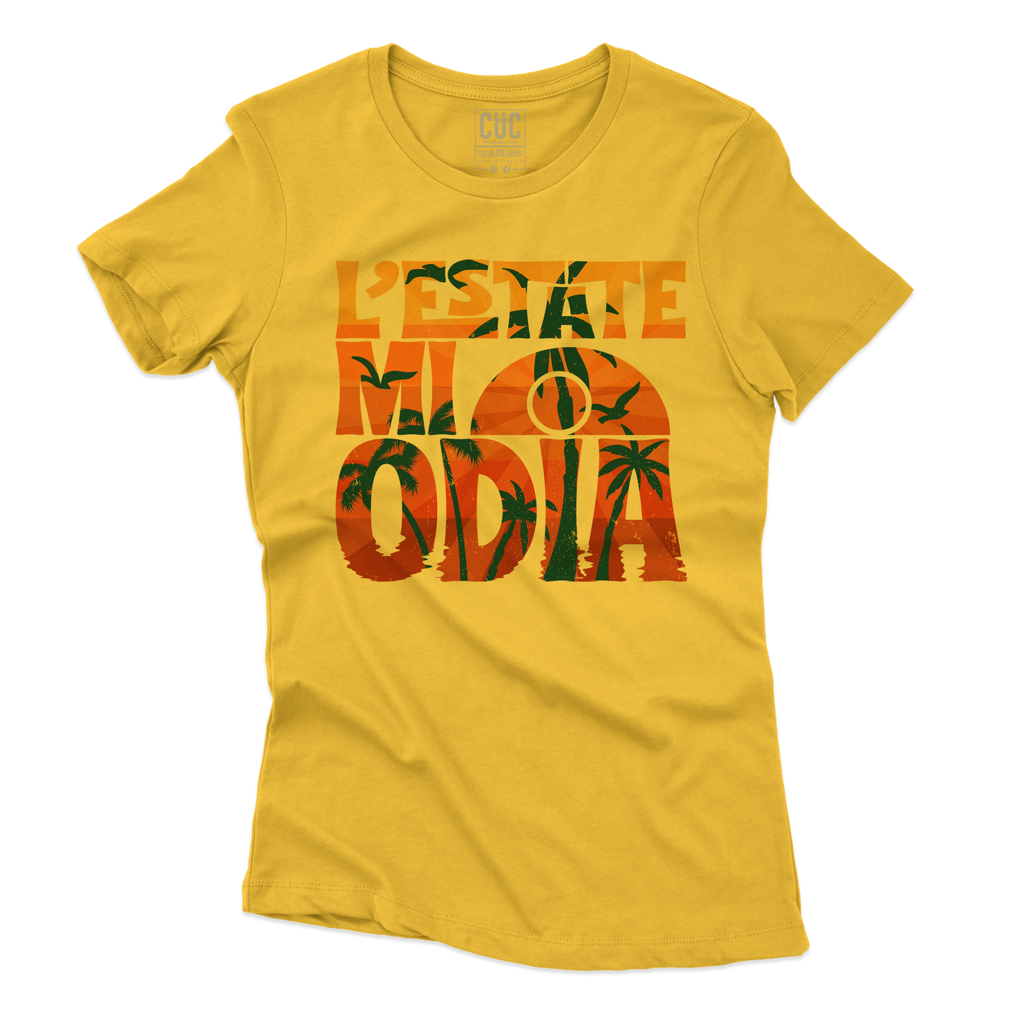 CUC T-SHIRT L’estate mi odia - divertente -  #chooseurcolor