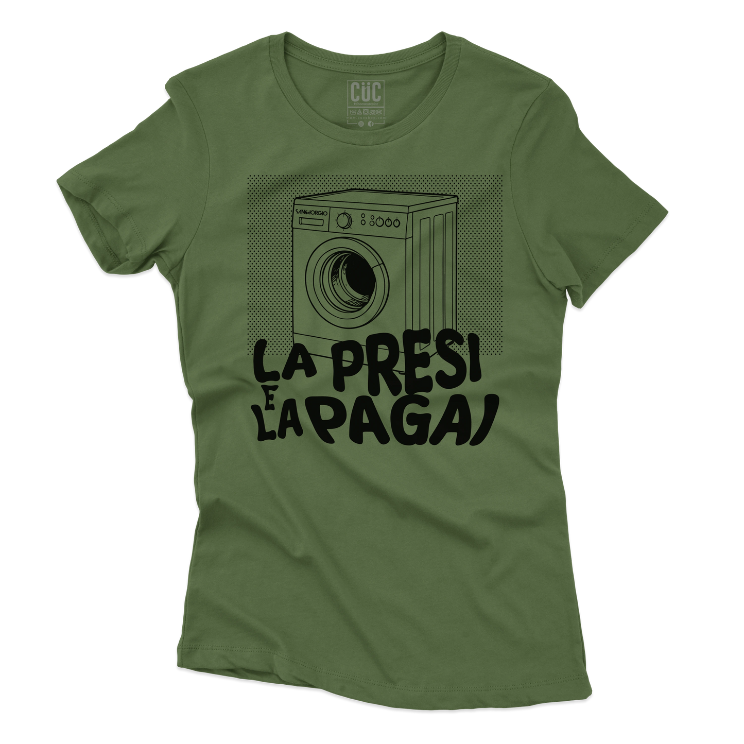 CUC T-SHIRT La Lavatrice - PERSONAGGI FAMOSI- scherzo telefonico - Mario Magnotta - #chooseurcolor