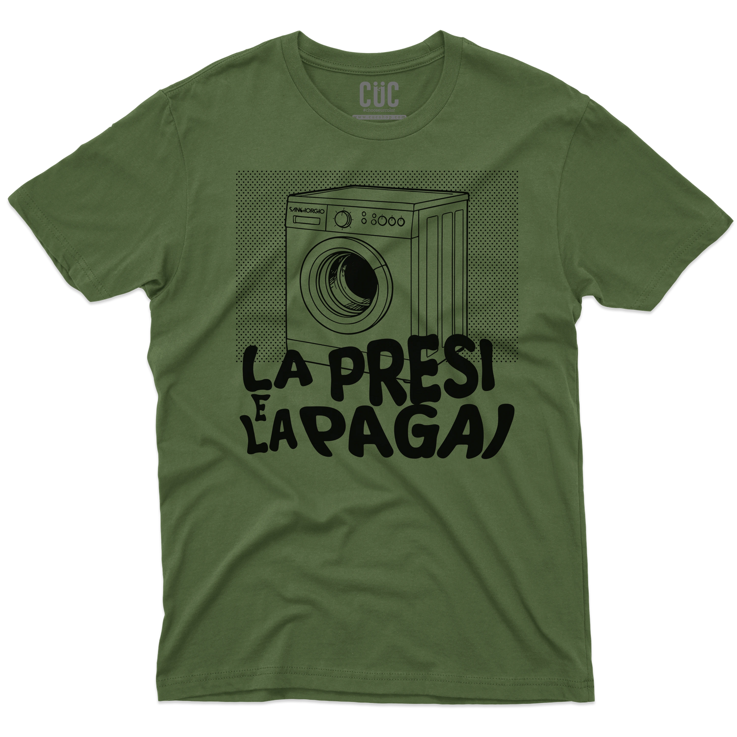 CUC T-SHIRT La Lavatrice - PERSONAGGI FAMOSI- scherzo telefonico - Mario Magnotta - #chooseurcolor