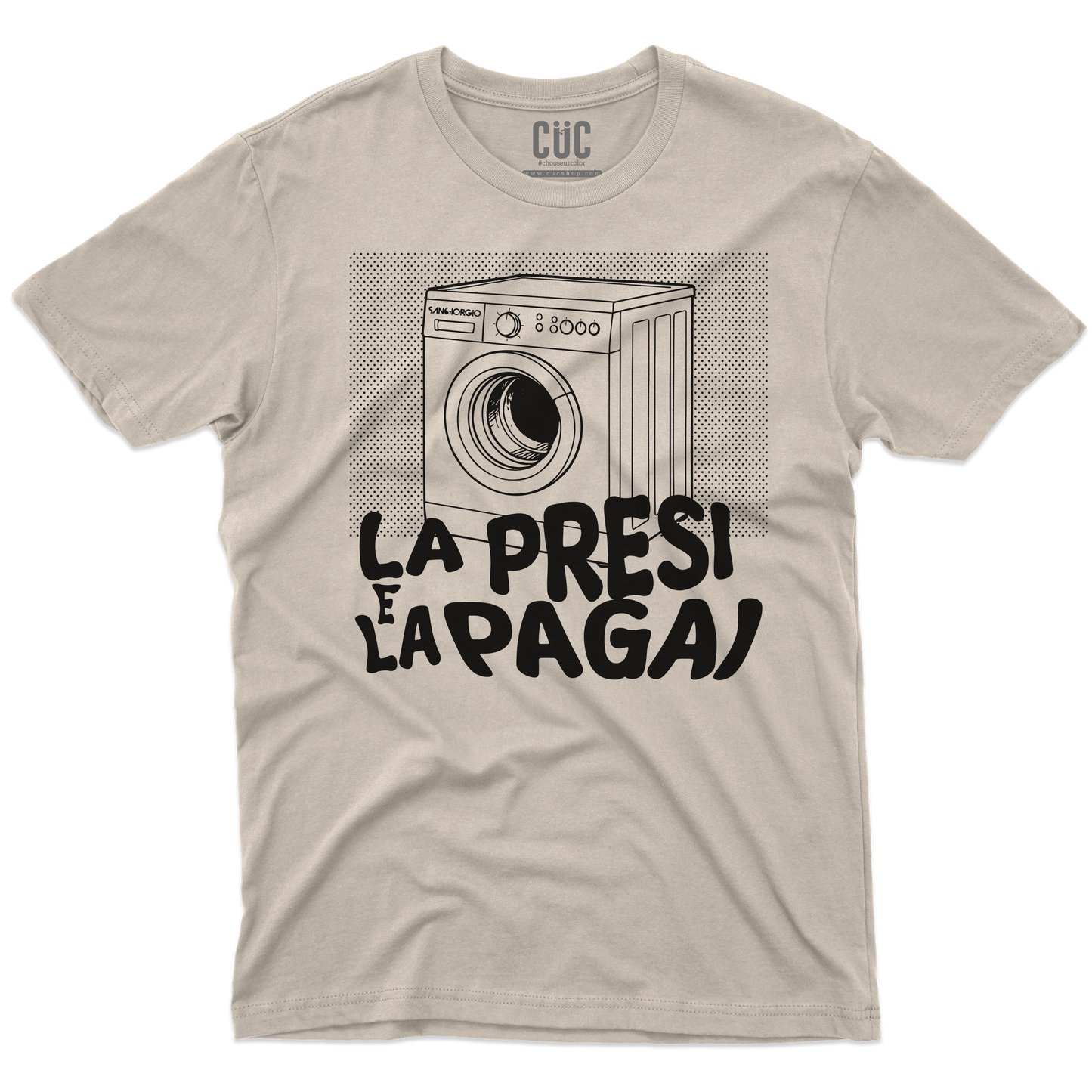 CUC T-SHIRT La Lavatrice - PERSONAGGI FAMOSI- scherzo telefonico - Mario Magnotta - #chooseurcolor