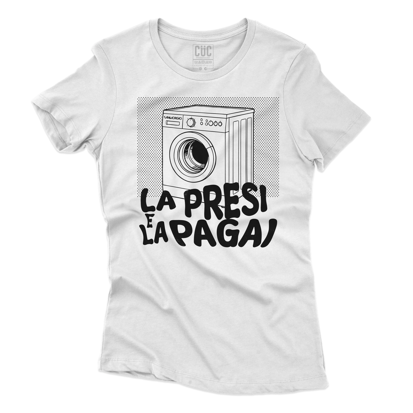 CUC T-SHIRT La Lavatrice - PERSONAGGI FAMOSI- scherzo telefonico - Mario Magnotta - #chooseurcolor