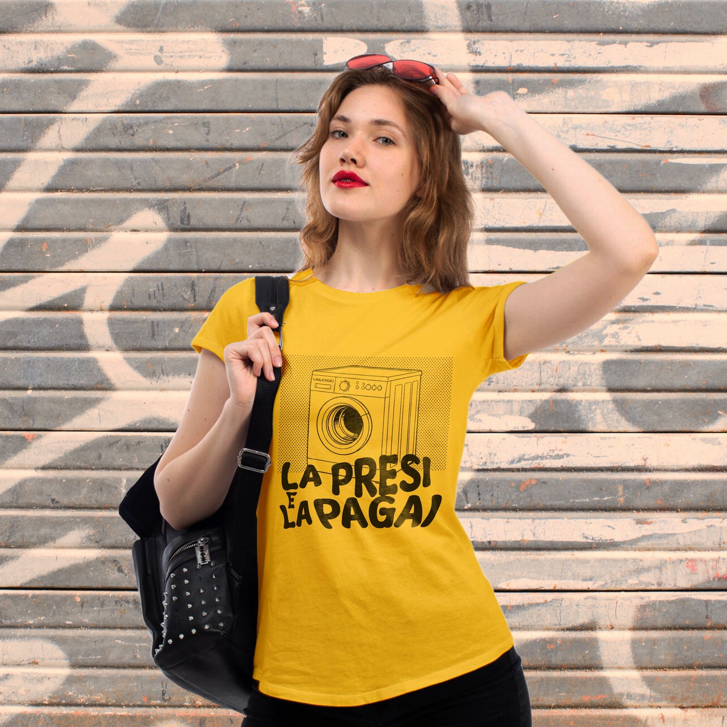 CUC T-SHIRT La Lavatrice - PERSONAGGI FAMOSI- scherzo telefonico - Mario Magnotta - #chooseurcolor