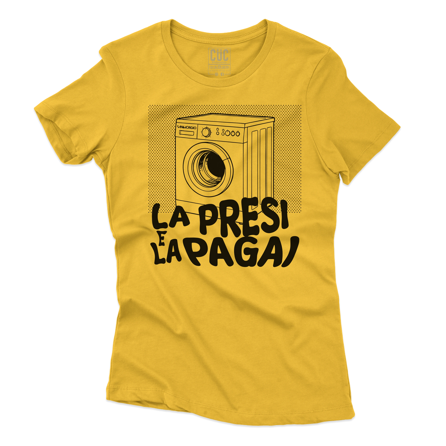 CUC T-SHIRT La Lavatrice - PERSONAGGI FAMOSI- scherzo telefonico - Mario Magnotta - #chooseurcolor
