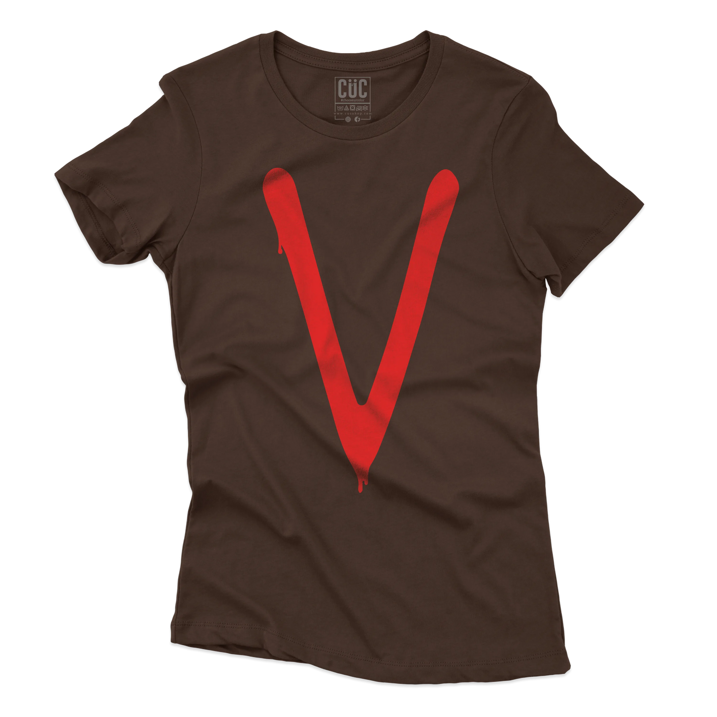 CUC T-SHIRT V - Visitors 1984 - SERIE TV - Cult -  #chooseurcolor