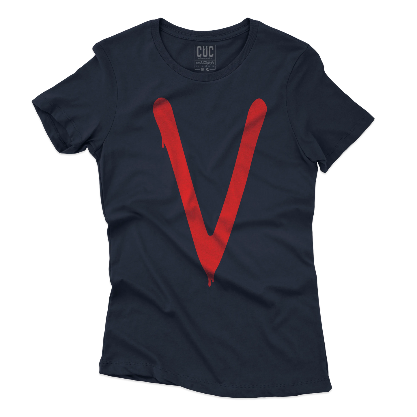 CUC T-SHIRT V - Visitors 1984 - SERIE TV - Cult -  #chooseurcolor