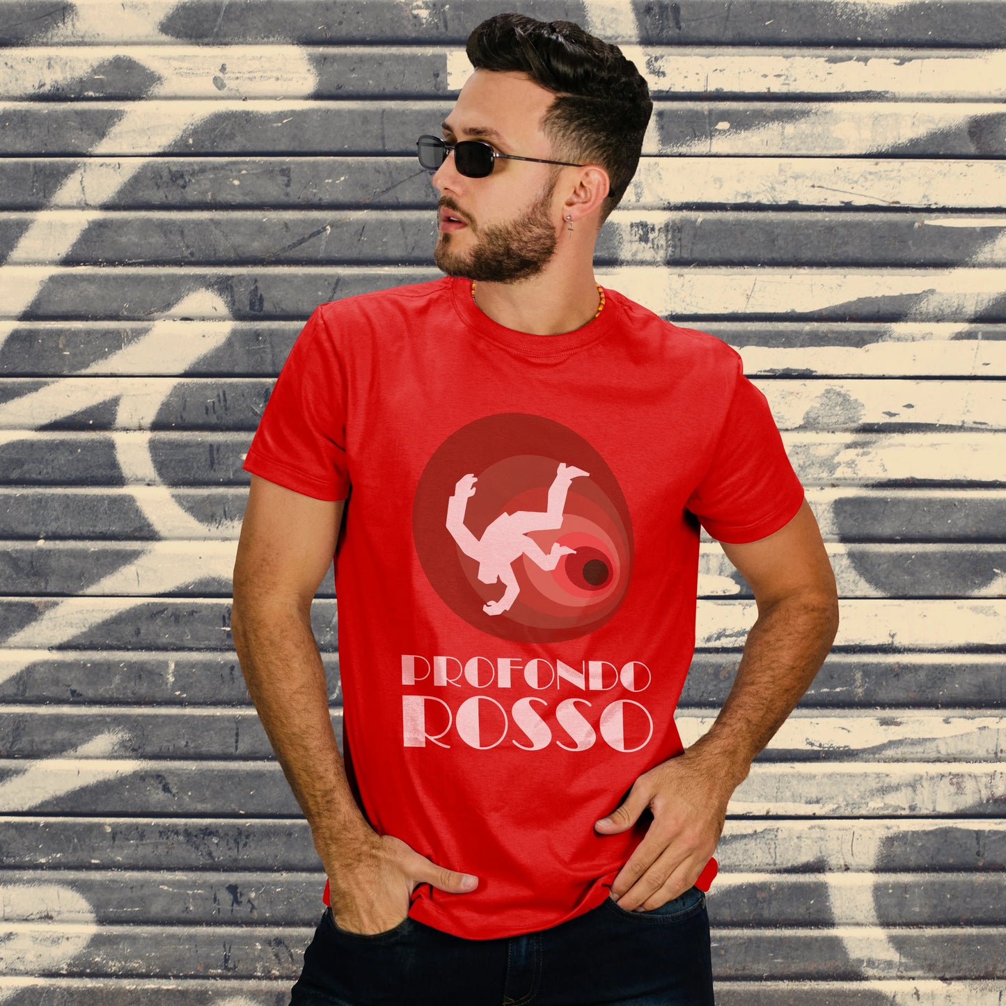 CUC T-SHIRT Profondo Rosso - FILM - Cult - Cinema Italiano -  #chooseurcolor