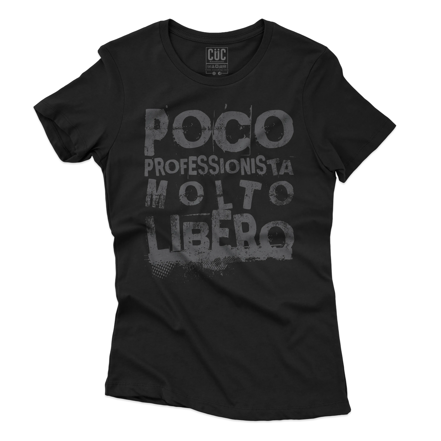 CUC T-SHIRT Poco professionista molto libero - PERSONAGGI FAMOSI Meme -  #chooseurcolor
