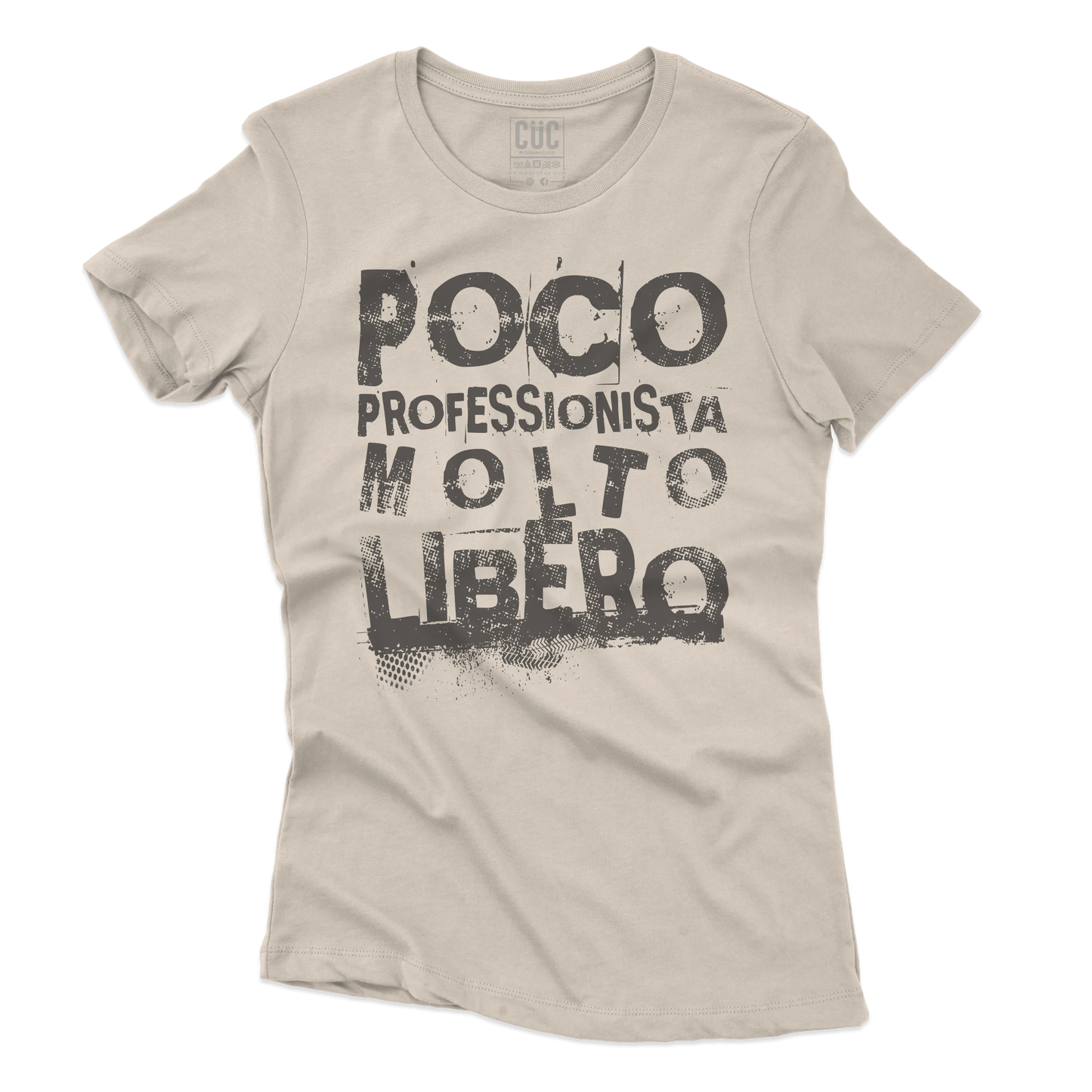 CUC T-SHIRT Poco professionista molto libero - PERSONAGGI FAMOSI Meme -  #chooseurcolor