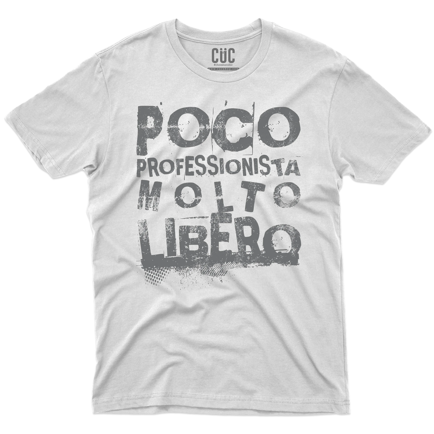 CUC T-SHIRT Poco professionista molto libero - PERSONAGGI FAMOSI Meme -  #chooseurcolor