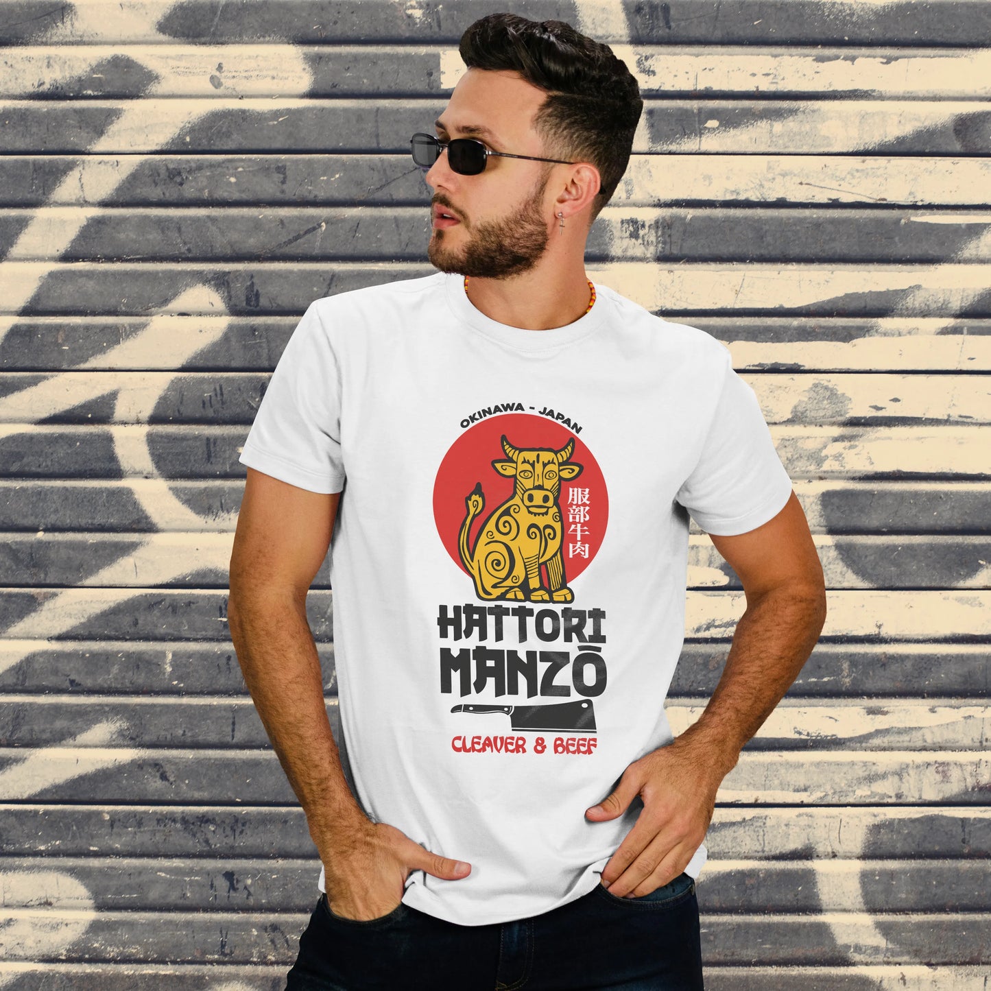 CUC T-SHIRT HATTORI MANZO - FILM - Divertente - Kill Bill Parodia -  #chooseurcolor