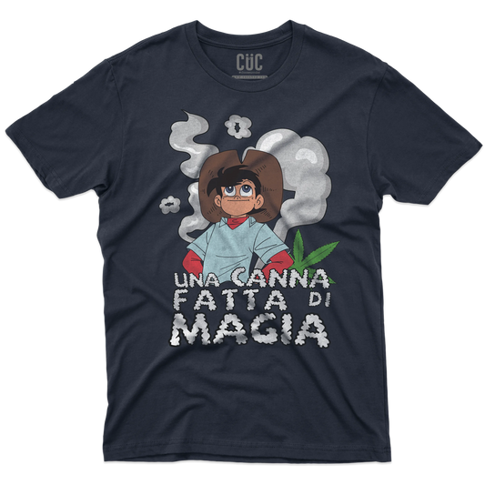 CUC T-SHIRT Una canna fatta di magia - ANIME MANGA - Divertente -  #chooseurcolor