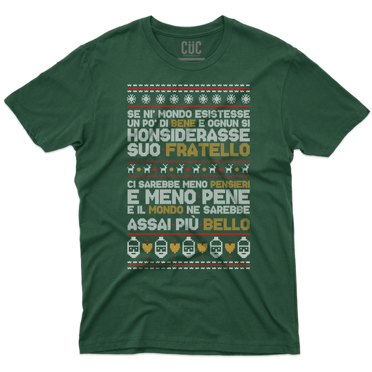 CUC T-SHIRT Poesia Natalizia - PERSONAGGI FAMOSI - Natale - Patchani -  #chooseurcolor