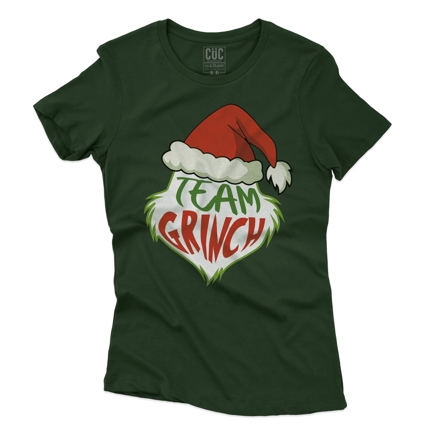 CUC T-SHIRT Team Grinch - FILM - Natale -  #chooseurcolor