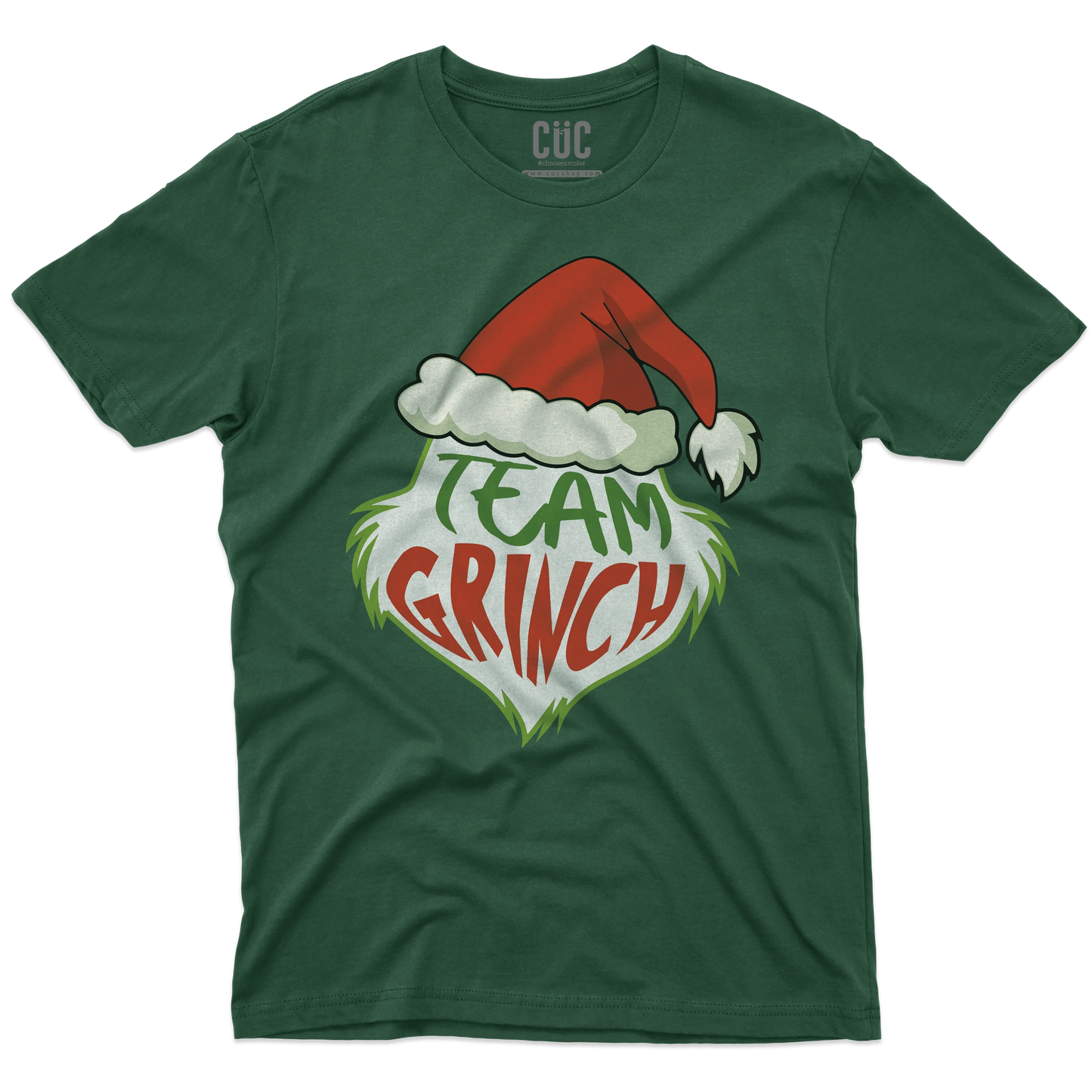 CUC T-SHIRT Team Grinch - FILM - Natale -  #chooseurcolor
