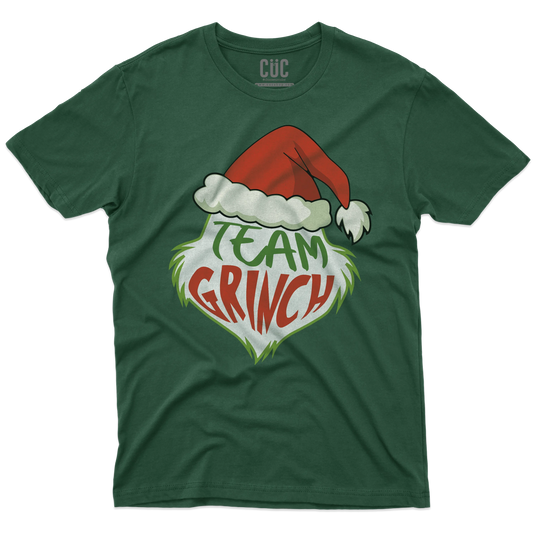 CUC T-SHIRT Team Grinch - FILM - Natale -  #chooseurcolor