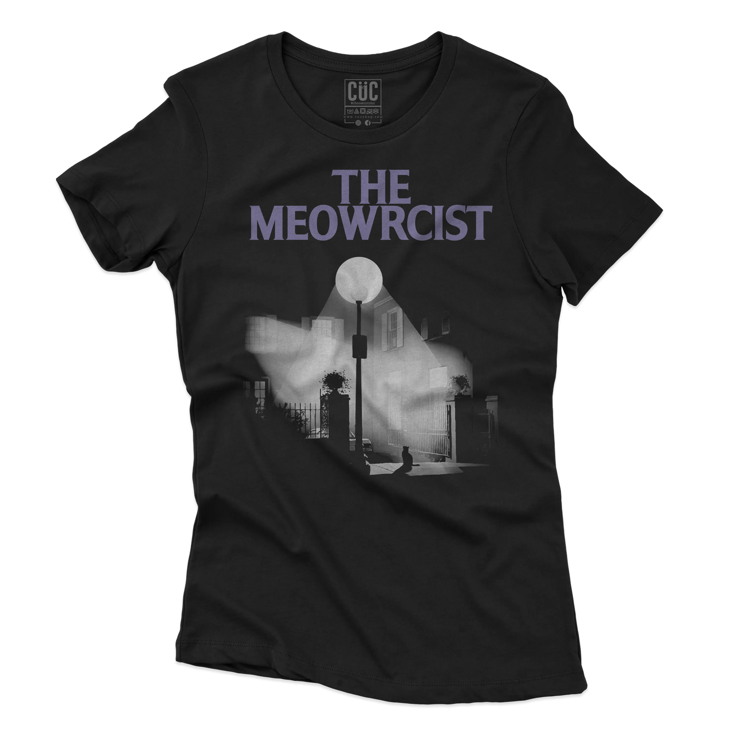 CUC T-SHIRT THE MEOWRCIST - FILM - Halloween - Divertente - Gatti -  #chooseurcolor