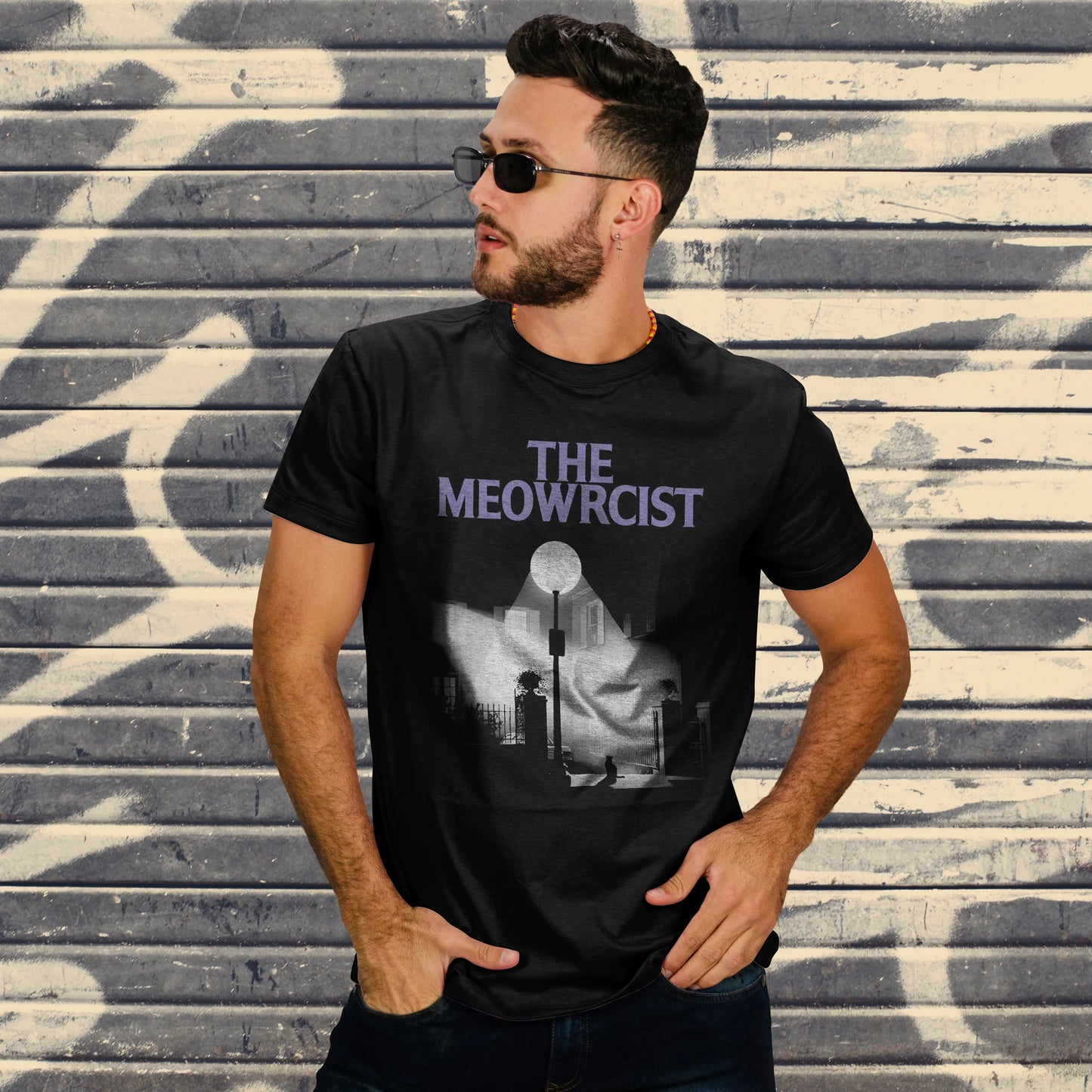 CUC T-SHIRT THE MEOWRCIST - FILM - Halloween - Divertente - Gatti -  #chooseurcolor