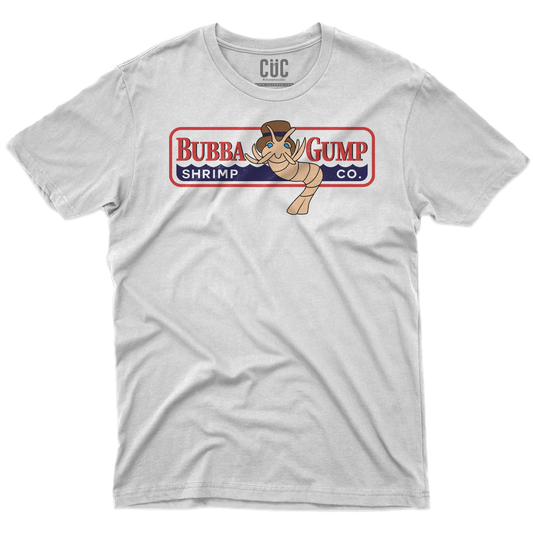 CUC T-SHIRT BUBBA GUMP GAMBERI - FILM - Shrimp - Forrest - Cult - #chooseurcolor